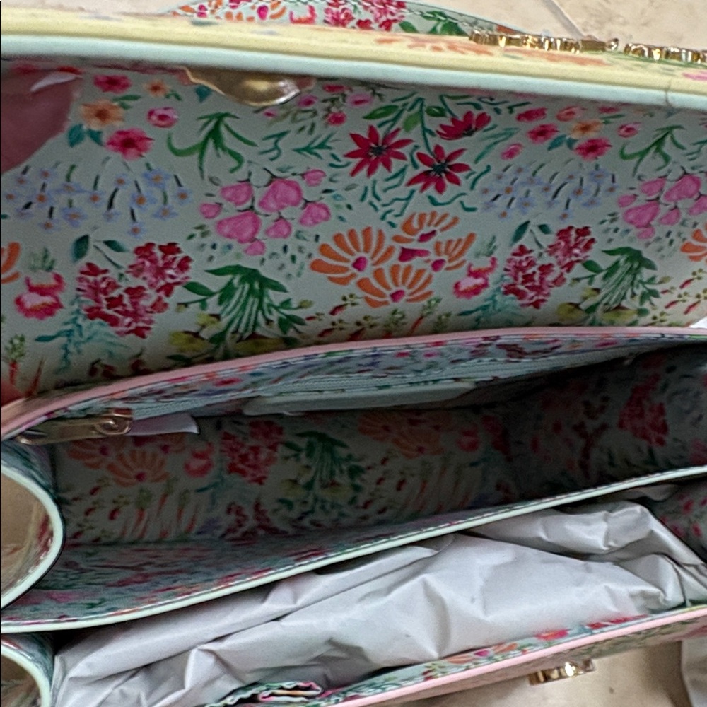 Betsey Johnson Floral Handbag - Picture 10 of 16
